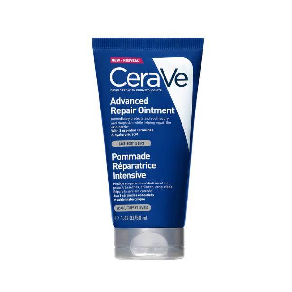 CeraVe Advanced Repair Ointment 50ml for Face, Body & Lips with Ceramides