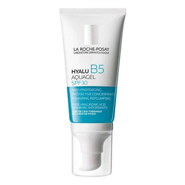 La Roche-Posay Hyalu B5 Aquagel SPF30 50ml Moisturizer with Anti-Photoaging, Protective Concentrate, Repairing Replumping