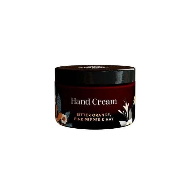 The Handmade Soap Co. Bitter Orange Pink Pepper Hay Hand Cream 50g Natural Vegan Cruelty-Free