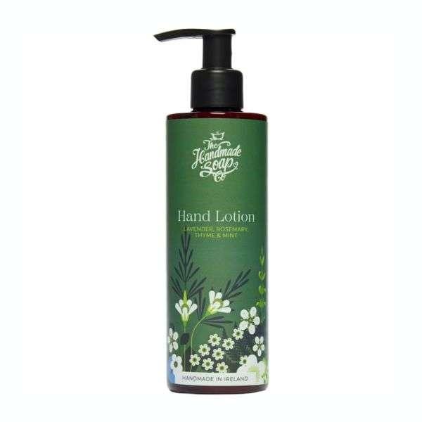 Hand Lotion - Lavender, Rosemary, Thyme & Mint | Size 250ml | The Handmade Soap Co