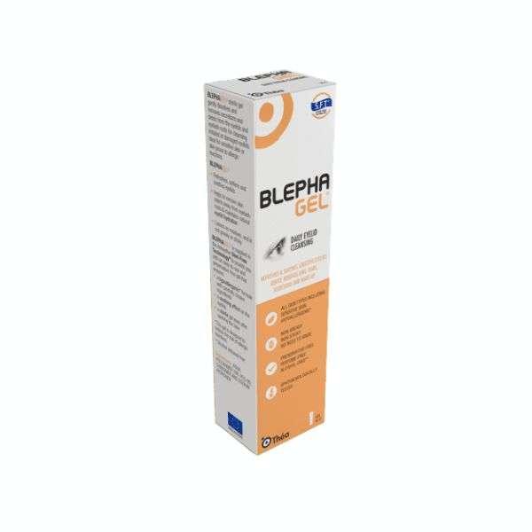 Blephagel Eyelid Cleansing Gel 30g Daily Cleansing for Sensitive Skin, Hypoallergenic, Non-stinging, No need to rinse, Preservative-free, Perfume-free, Alcohol-free, Ophthalmologically tested