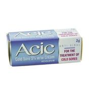 Acic 5% Cream Cold Sore Treatment Aciclovir - Glen Pharmacy image
