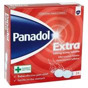 Panadol Extra 500mg Soluble Tablets Paracetamol (24) - Glen Pharmacy image