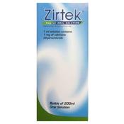 Zirtek Oral Solution 200ml - Glen Pharmacy image
