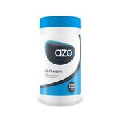 AZO 70% IPA Alcohol Wipes - 200 Pack - Glen Pharmacy Ireland image