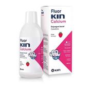 Fluor Kin Calcium Mouthwash Strawberry 500ml - Children image