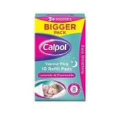 Calpol Vapour Plug Refill Pads - Lavender &amp; Chamomile - 10 vapour plug refill pads