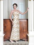 Beaded Zig Zag Dress image