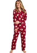 INDIGO SKY COTTON COW PYJAMA image