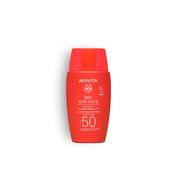 Apivita Dry Touch Invisible Face Fluid SPF50 image