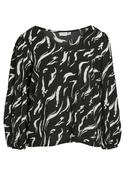 Curve - Round Neck Long Sleeve Top