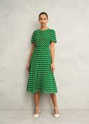 Hobbs Dorothy Spot Dress