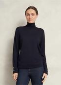 Hobbs Lara Roll Neck Jumper Navy