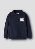 Long Sleeve Polo Sweatshirt image