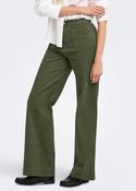 Only Madeline High Waist Wide Leg Canvas