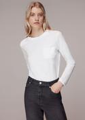 Whistles Crew Neck Pocket Top image