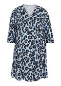 3/4 Length Wrap Dress