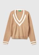 BENETTON V NECK JUMPER