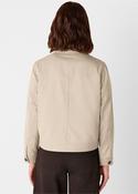 Whistles Taupe Mia Pocket Detail Jacket