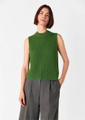 Whistles Cotton Back Detail Ribbed Tank