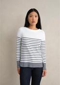 Hobbs Constance Cotton Striped Top