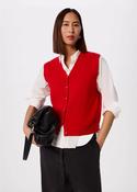 Whistles V neck Button Front Tank