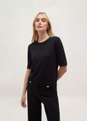 Hobbs Leanne Knitted Top Hobbs Navy image