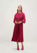 Hobbs Loren Jacquard Dress Topaz Pink image