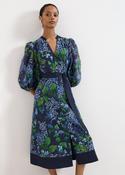 Phase Eight Nixie Floral Print Midi Shirt Dress image
