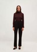 Hobbs Gerrie Straight Leg Trousers Black image