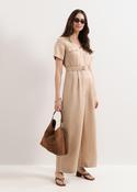 Phase Eight Daniela Utlility Jumpsuit Neutral