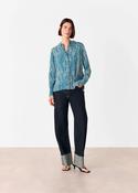 Whistles Zebra Button Through Shirt