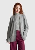 Oversized Cardigan in Wool Blend