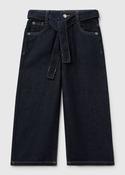 Denim Wide Leg Pants