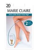 MARIE CLAIRE EXTRA WIDE KNEE HIGH