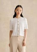 Hobbs Mimi Pointelle Cardigan