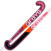 Grays GT Impulse Junior Hockey Stick Hot Red/Black 2026/2027 image