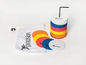 Precision Small Round Rubber Marker Discs (set of 50)