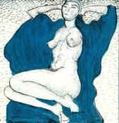 Domestic Intimacy, Blue Robe