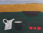 Jane O’Malley, Untitled Jug Cup and 3 Cherries