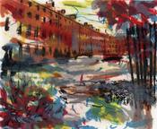 Deirdre Shanley, View of Mountjoy Square image