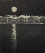 Moonlight, Skerries Harbour, Mary Grey image