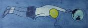 Dermot McCarthy-Boy with balloon has the World at his fingertips image