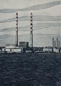Chimneys at Ringsend