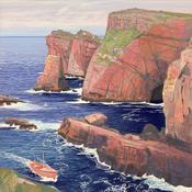 Half Decker Behind Tory Island