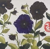 Blue Pansies
