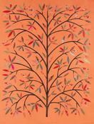 Ed Miliano, Autumn Tree on Orange
