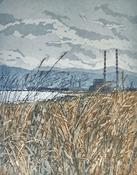 Susan Early, Dublin Port from Bull Island