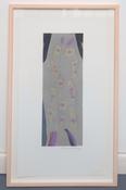 Untitled (tall gray) (Framed)