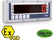DGT603GD MAXI "GOLIAH" WEIGHT INDICATOR-REPEATER FOR HAZARDOUS AREAS